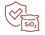 Icon representing low silica options