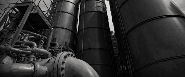 Industrial facility producing copper slag abrasives