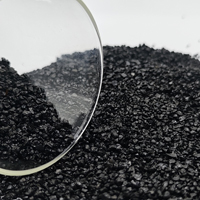 black copper slag abrasive particles